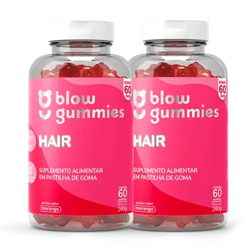 Blow Gummies Hair 120 Dias de Tratamento Capilar